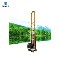 LC-A2 3D UV baskı dikey CENND çin wallpen duvar yazıcı mürekkep 3d duvar yazıcı makinesi plotter yazıcı