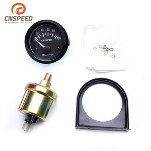 CNSPEED เกจวัดแรงดันน้ำมัน 52 มม. 0-100PSI สำหรับรถยนต์ 12V ใช้ในรถยนต์ - Product Image 5