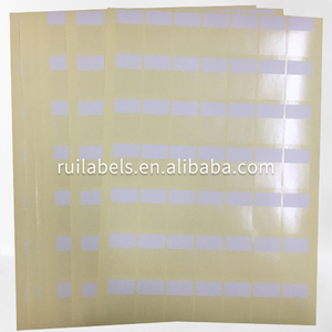 Nhãn Dây Màu Trắng Trơn Nhãn Cáp Nhiều Lớp Cho Máy In <span class=keywords><strong>Laser</strong></span> 100 Tờ/Gói - Product Image 2