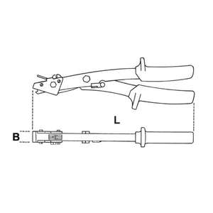 BETA - 011200101 Grignoteuse à la main-EAN 8014230548012 COUPE SNIPS - Product Image 2