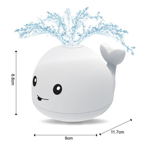 Jouet aquatique pour bébé, <span class=keywords><strong>baleine</strong></span> lumineuse, pulvérisation d'eau électrique, jouets éducatifs pour la petite enfance - Product Image 3