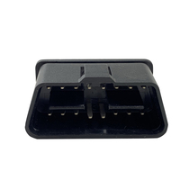 Conector macho OBD II de 16 pines tipo J1962 para diagnóstico de ECU automotriz y uso de lector de código