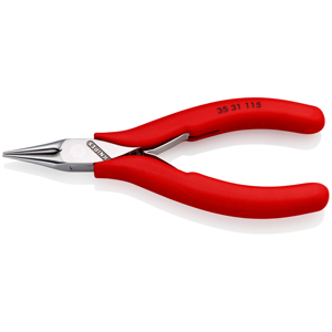 Alicates de punta larga KNIPEX 35 31 115 para trabajos de precisión en electrónica - Product Image 1