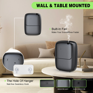 Diffuseur de parfum intelligent 400 ml, contrôle par application, Bluetooth, usage commercial, grande capacité, aromathérapie, minuterie, rechargeable, à brancher - Product Image 4