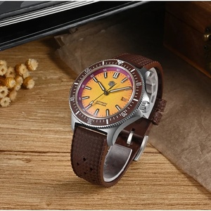 Reloj de Buceo San Martin SN0118G de 40 mm, NH35 Automático Mecánico para Hombre, Diseño Original, Zafiro, Resistente al Agua 200 m, Luminoso - Product Image 5