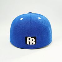 Gorra de Béisbol Unisex Estilo Hip Hop, Ajustada, de Poliéster y Algodón, con Cierre a Presión, Bordado 3D, Visera Plana, Logotipo Personalizado, ODM, Deportiva