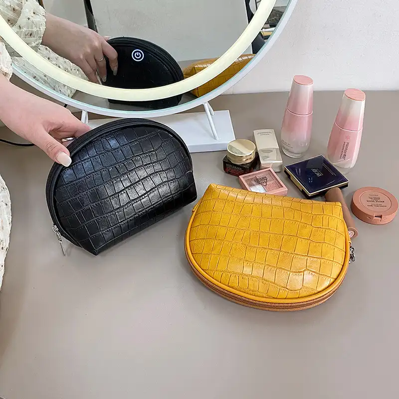 Borse cosmetiche per donna nuove borse di lusso Set da toeletta per donna di moda borsa per trucco piccola in pelle borsa coreana di grande capacità