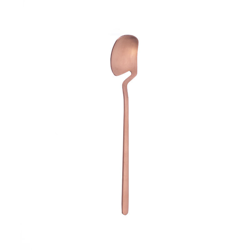 rose gold spoon