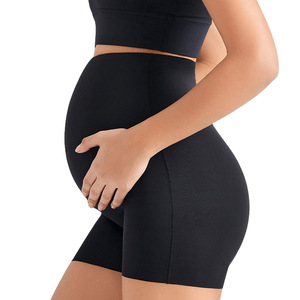 Shorts de <span class=keywords><strong>maternité</strong></span> pour femmes, culottes de grossesse à porter par-dessus le ventre, pour l'entraînement, le yoga, l'été, la course à pied - Product Image 1