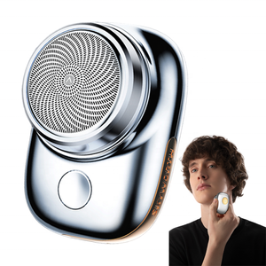 Afeitadora eléctrica recargable USB Yuanshi <span class=keywords><strong>Zao</strong></span> IPX7 para hombres, Mini maquinilla de afeitar de bolsillo, uso húmedo y seco, recortadora de barba lavable IPX7 - Product Image 1