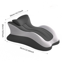 Coussin Ergonomique en Cale 6 Couleurs Soutien Lombaire et Cervical pour Soulagement des Douleurs Dorsales, Idéal pour Dormeurs sur le Côté ou sur le Ventre, Housse Lavable, Vente en Gros OEM