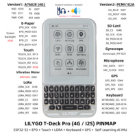 Carte de développement LILYGO T-Deck Pro ESP32-S3 avec écran E-Paper de 3,1 pouces, SX1262 LoRa, GPS, clavier, carte TF, micro et haut-parleur