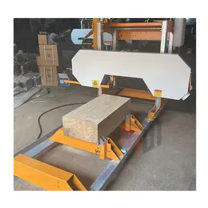 Easy Operation Automatic Horizontal Band Saw Machine Portable Timber Wood Log Cutting Bandsaw Sawmill