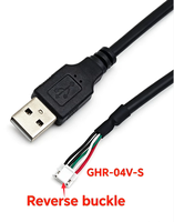 Konektor Usb 2.0 ke Kabel Kamera JST-GHR-05V-S, Layar Sentuh, Kabel Khusus Layar Iklan, Kabel Terpilin Berpelindung.