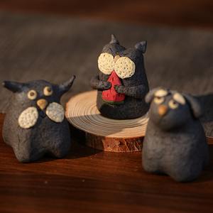 Estante Decorativo de Piedra Miniatura, Estilo Antiguo, Hecho a Mano por MSH, para Exhibición de Objetos Culturales y Creativos - Product Image 2