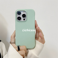 Coque de téléphone de Protection d'objectif à grand trou de style minimaliste Lichicase pour IPhone 16 16E 16Plus 16Pro 16ProMax étui antichoc