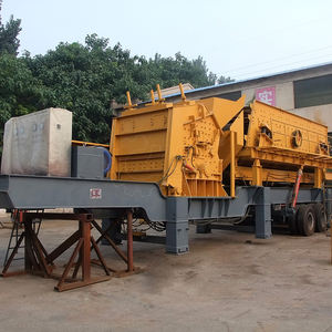 300 Tonnen pro Stunde Kapazität Reifen Mobiler Backen brecher für Bau abfälle - Product Image 4