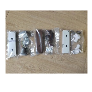 Italian Style O Handle Metal Lock for PVC Folding Door Saudi <strong>Arabic</strong> Market for <strong>TE</strong> - Product Image 1