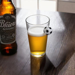 Bicchiere da Birra in Vetro Trasparente <span class=keywords><strong>di</strong></span> Alta Qualità, Coppa del Mondo <span class=keywords><strong>di</strong></span> <span class=keywords><strong>Calcio</strong></span> 2022-2026 USA-Canada-Messico, Souvenir Regalo - Product Image 1