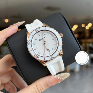 Chất Lượng Hàng Đầu Trắng Mks 6853 Thạch Anh Đồng Hồ Đeo Tay Sang Trọng Không Thấm Nước 50M Chronograph Silicone Đồng Hồ Thể Thao Đồng Hồ Cho Nam Giới - Product Image 1