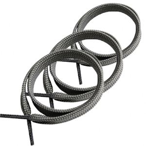 Nouveau cordon plat gris personnalisé pour capuche de sweat-shirt, veste, pantalon et vêtements de sport - Product Image 3