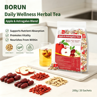 OEM ODM Thé aux fleurs d'astragale 200g 10x20 sachets par sachet pour infusion à l'eau chaude/froide