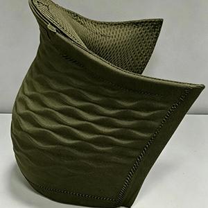 Contre-talon en maille respirante, léger et souple, stabilisateur de talon en maille, épaisseur personnalisable pour chaussures décontractées et chaussures de sport - Product Image 3