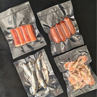 Sacs d'emballage sous vide en nylon transparent, qualité alimentaire, 13x20cm, avec logo personnalisé, pour emballage sous vide.