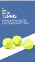 Ensemble de raquettes de tennis personnalisées de haute qualité avec logo, vente en gros, entraînement sportif, matériau en caoutchouc, OEM personnalisable, type de divertissement