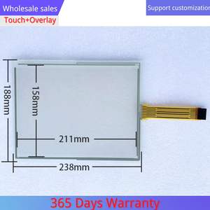 Panel de pantalla táctil, digitalizador de cristal para 16532-00 16532-15 VELA AVEA, pantalla táctil + teclado - Product Image 3