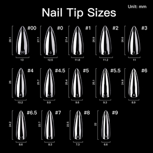 <span class=keywords><strong>Ongles</strong></span> artificiels professionnels en forme de stiletto, couverture complète moyenne, logo personnalisé OEM d'usine, vente en gros, 14 tailles - Product Image 6