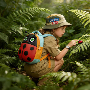 <span class=keywords><strong>Mochila</strong></span> Infantil LOY con Diseño de Mariquita, Pantalla LED Inteligente, Impermeable, Ligera, para la Escuela - Product Image 4