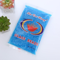 Pabrik Kristal Jual Langsung Manik-Manik Kaca Frosted Bulat Matte