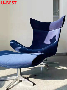 U-BEST Poltrona Reclinabile <span class=keywords><strong>Imola</strong></span> di Lusso Nordico, Moderna e Rilassante, per Soggiorno, in Fibra di Vetro, Set di Poltrone Accentate in Tessuto - Product Image 3