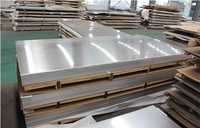 Tôle en acier inoxydable SS 304 2B avec finition bronze, finition miroir dorée.