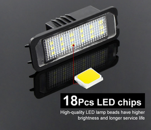 OE 1K8943021 LED luz de placa de licencia para VW Golf 6 VI 5 V GTI MK4 MK5 MK6 Eos Lupo Scirocco asiento Leon <span class=keywords><strong>Altea</strong></span> - Product Image 5