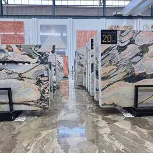 <span class=keywords><strong>Notre</strong></span> <span class=keywords><strong>Dame</strong></span> Rose Marbre Grande Dalle Étanche Durable Moderne Intérieur/Extérieur Mur Design pour Cuisine Escalier Atelier Villa - Product Image 5