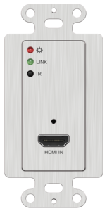 แผงติดผนัง HDMI 4K60Hz ผ่าน <span class=keywords><strong>HDbaseT</strong></span> 4K60Hz 4:2:0 HDMI POC IR RS232 - Product Image 2