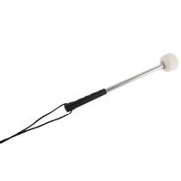 Vente en gros de haute qualité en laine antidérapante en acier inoxydable pour batterie de basse Accessoires pour instruments à percussion