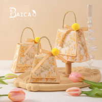 Nouvelles Boîtes et Sachets de Dragées de Mariage – Boîtes à Cadeaux Style Forêt, Boîtes Vides Portables