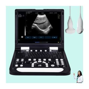 Appareil d'échographie à double usage Examen orthopédique/abdominal humain <span class=keywords><strong>Test</strong></span> de grossesse et contrôle de la santé des animaux de compagnie chat chien - Product Image 1