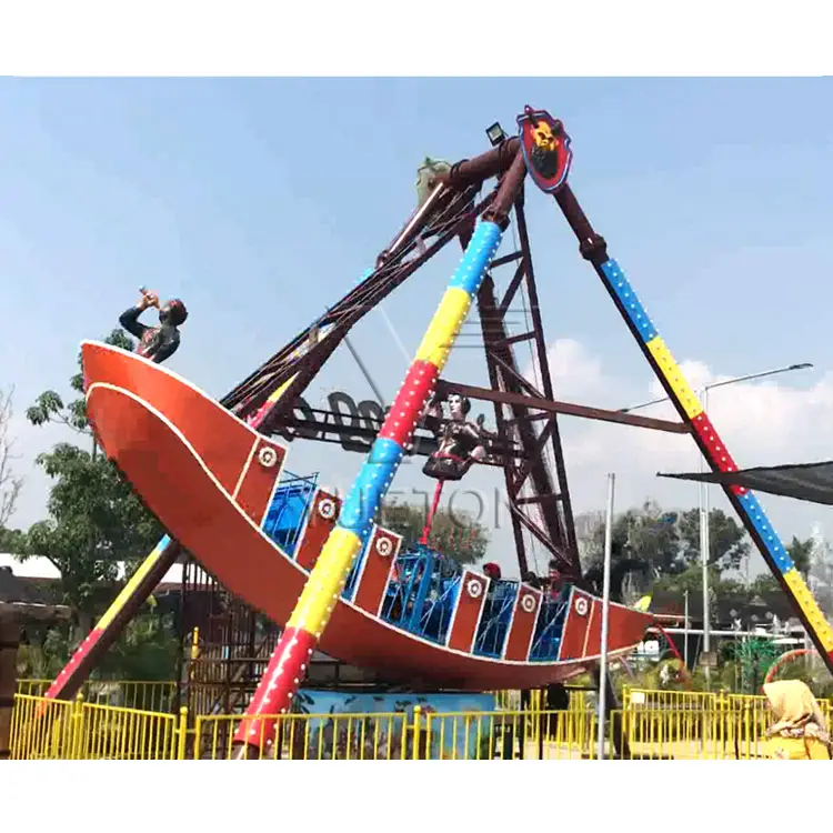 China Professional Manufacturer Amusement Park Equipment Design Ride Outdoor Swing Pirate Ship For Sale