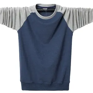 제조업체 도매 사용자 정의 하이 퀄리티 컬러 블록 라글란 소매 프랑스 테리 면 운동복