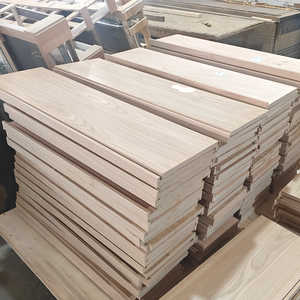Peldaños de Madera Sólida a Medida, Madera Cruda Ecológica, Antidesgaste, Duraderos, Tablones de Repuesto para Escaleras Interiores - Product Image 1