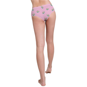 Dropshipping mutandine a vita bassa Sexy da donna <span class=keywords><strong>Super</strong></span> morbide stampa rosa slip Push Up Lingerie perizoma per ragazze - Product Image 4