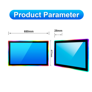 Moniteur de jeu tactile vertical 27 pouces 2K capacitif USB 4:3 avec panneau en verre LED lumineux neuf - Product Image 3