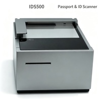 Escáner de Tarjetas de Identificación y Pasaportes, 8MP, Imagen a Color IR UV, Lector de Códigos de Barras MRZ OCR, Alimentación USB, con SDK para Recepción de Hotel