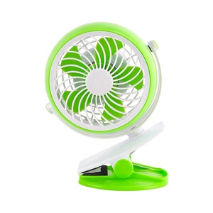 Portátil con clip-En <span class=keywords><strong>de</strong></span> mini 3 control <span class=keywords><strong>de</strong></span> velocidad oscilante ventilador con batería recargable - Product Image 1