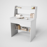 Fournisseur d'or, vente directe, table d'ordinateur avec tiroir, bureau mural de haute qualité, Flatmate