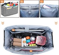 Sac de professeur d'infirmière personnalisé de santé à domicile professionnel avec poche et sacs fourre-tout de travail d'infirmière à fermeture éclair
